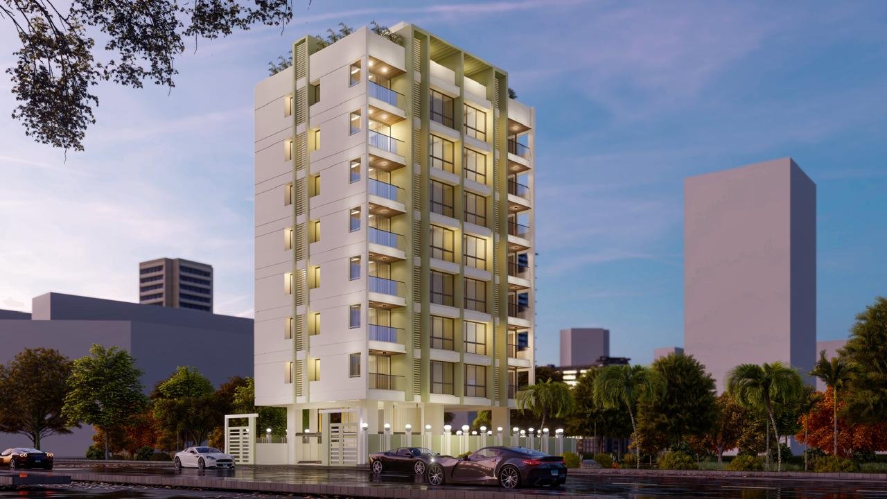 Urban Olive Studios exterior elevation — artistic impression