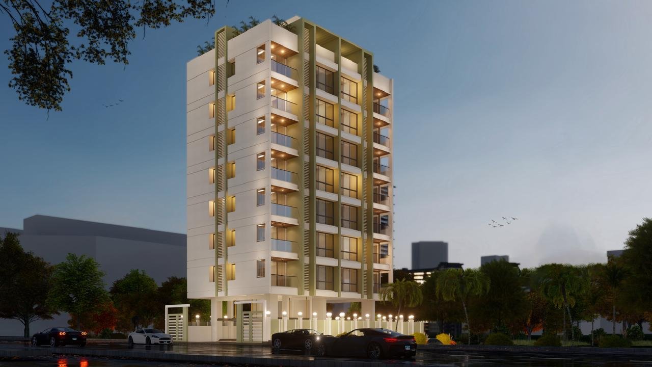 Evening project render — artistic impression
